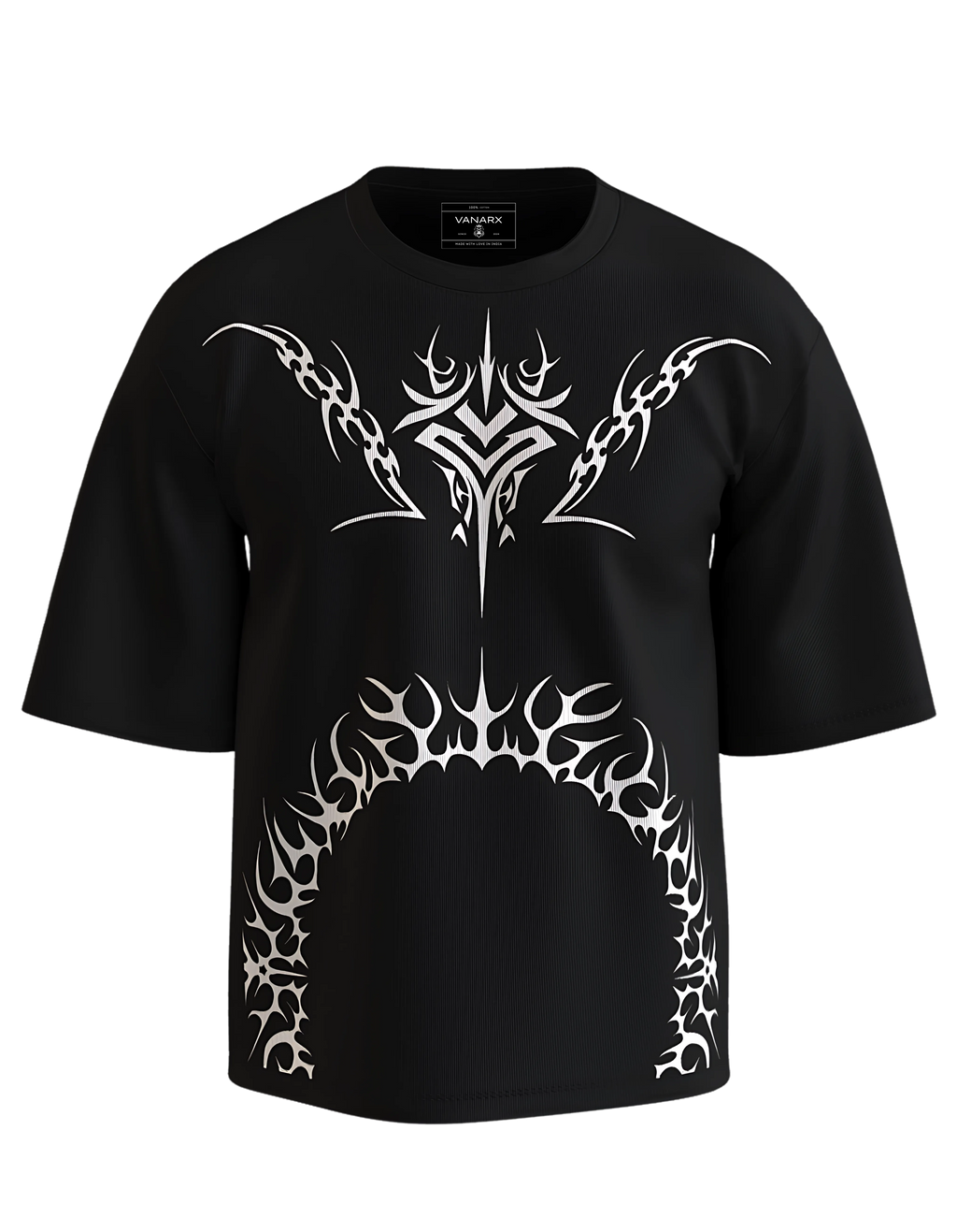 VANARX Infernal Crest Tee - Black