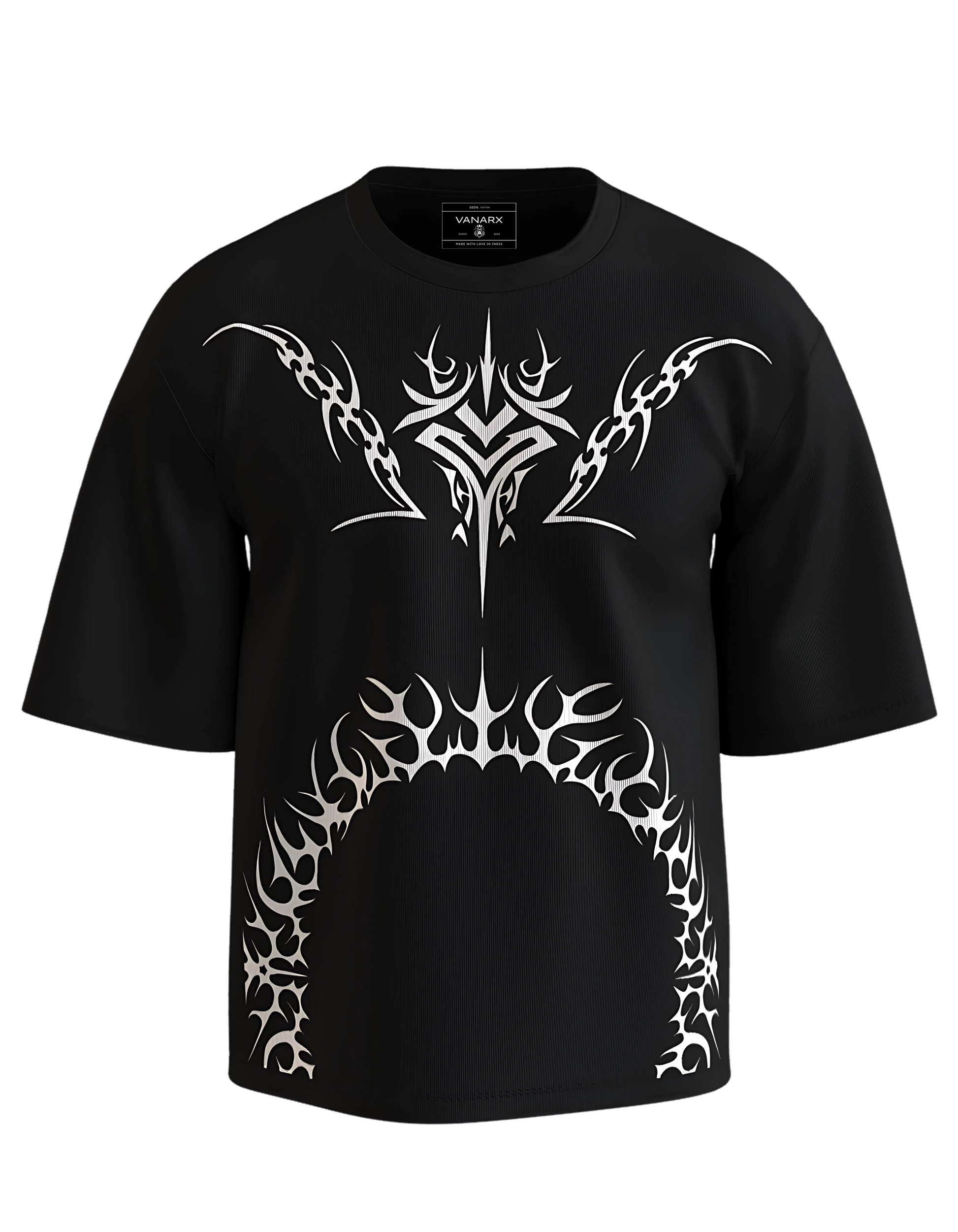 VANARX Infernal Crest Tee - Black