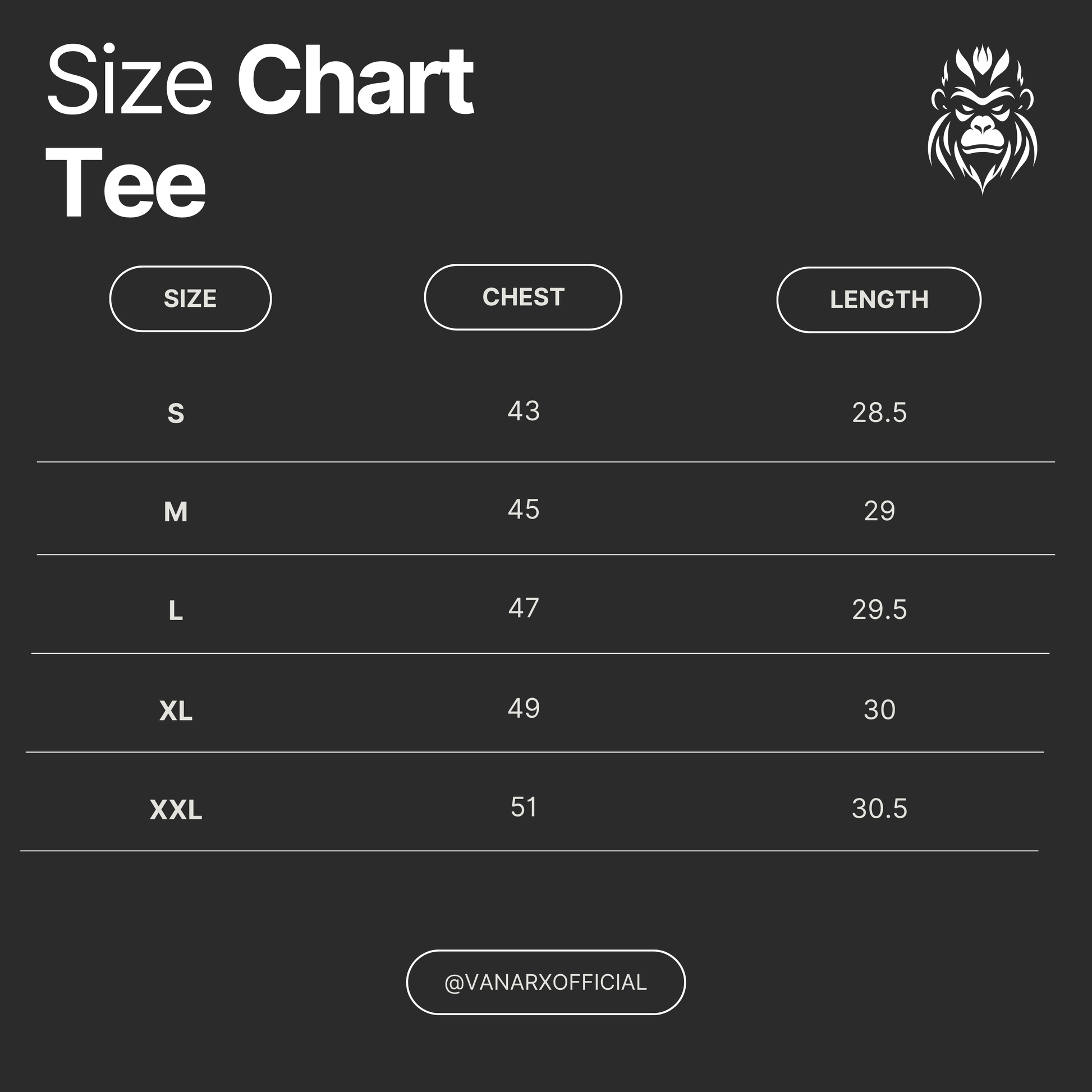 VANARX Infernal Crest Tee - Black